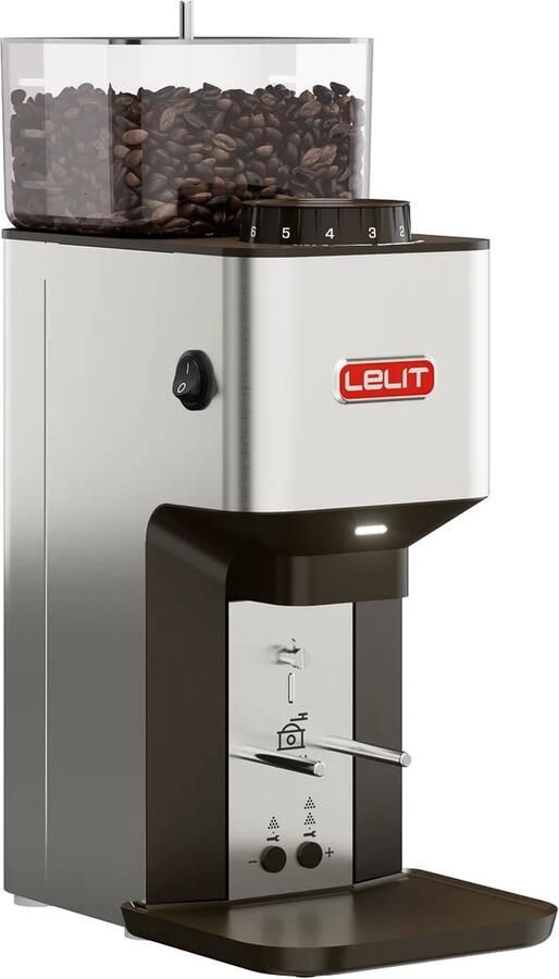 Lelit PL71T 'William' Professionele elektrische koffiemolen met Koepoort Koffiebonen