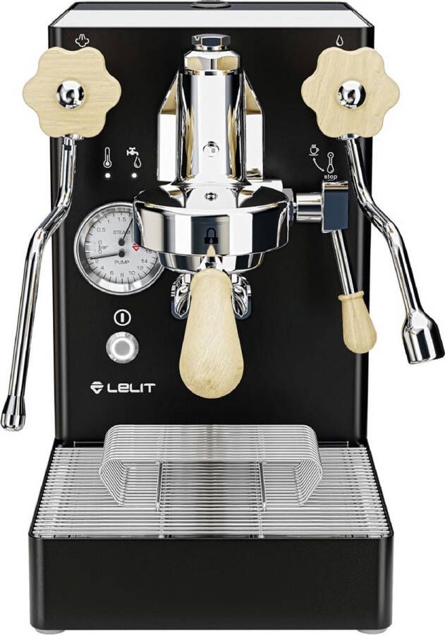 Lelit MaraX V2 black-edition piston espressomachine zwart