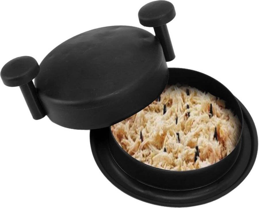Chicken Shred Machine Chicken Shredder Multifunctioneel Vleesversnipperaar voor Groenten Pulled Pork Beef Chicken(zwart)