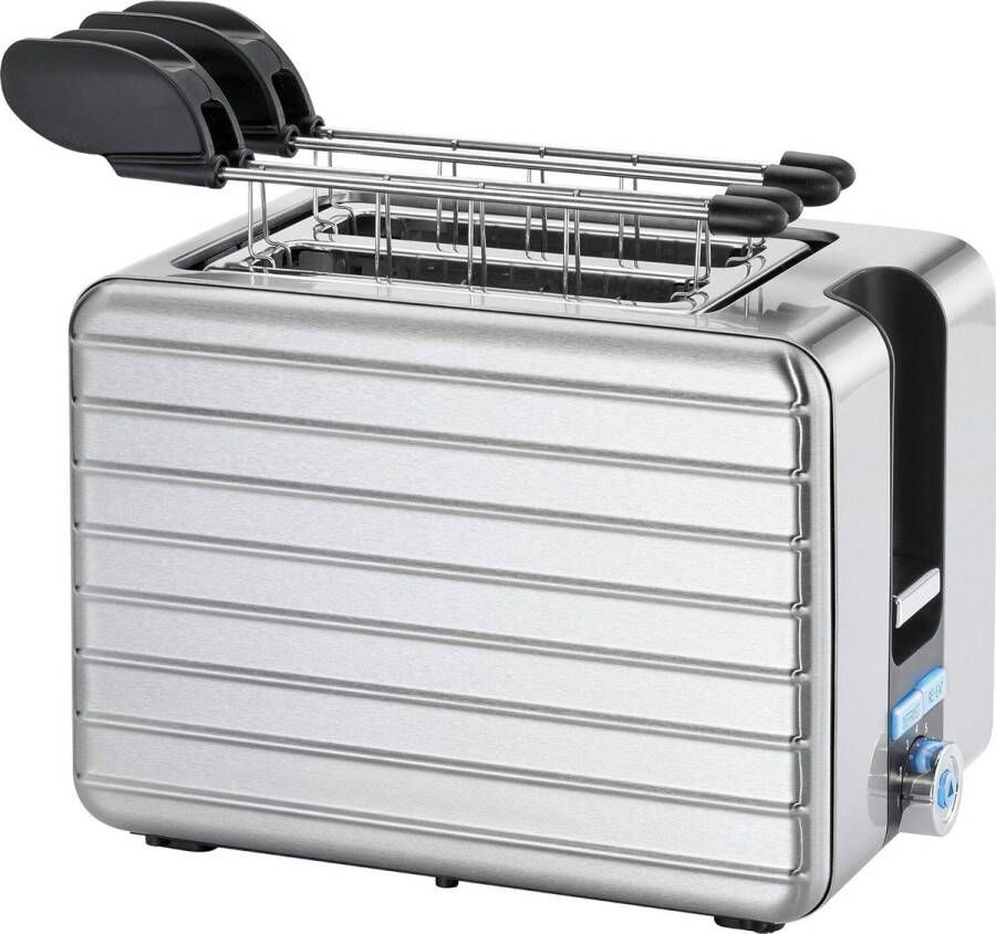 Lexium Store Lexium Broodrooster met tostiklemmen Broodroosters Toaster Berde sleuven Meedere standen en instelbare warmteniveaus - Foto 1