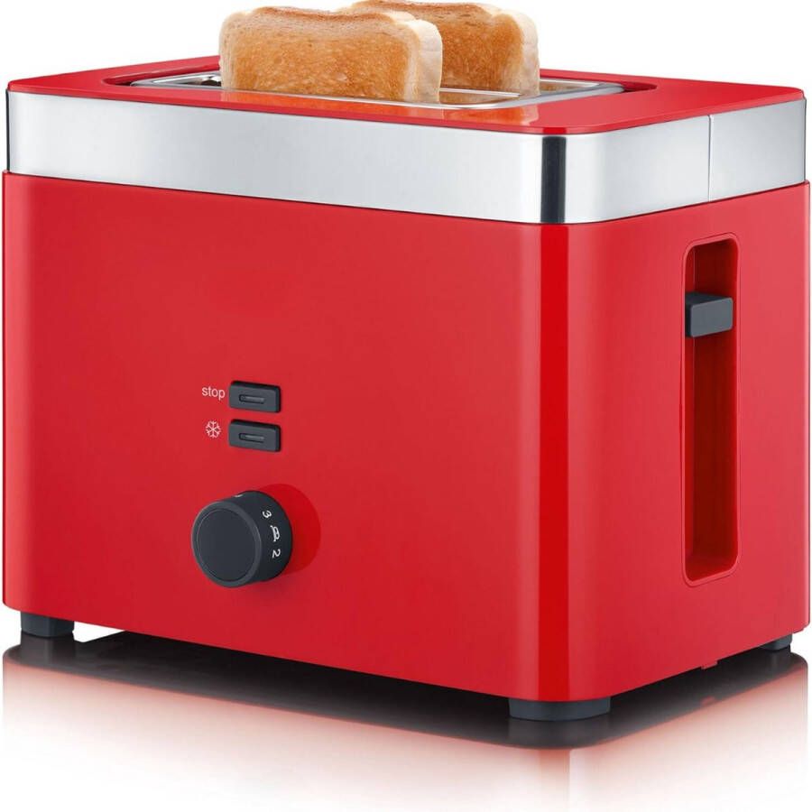 Lexium Store Lexium Broodrooster met tostiklemmen Broodroosters Toaster Berde sleuven Meedere standen en instelbare warmteniveaus