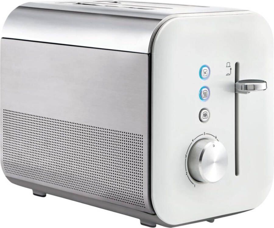 Lexium Store Lexium Broodrooster met tostiklemmen Broodroosters Toaster Berde sleuven Meedere standen en instelbare warmteniveaus
