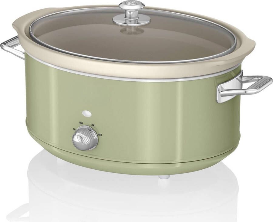 Lexium Store Lexium Slowcooker met Timer Timerfunctie Multicooker Slowcooker Elektrisch