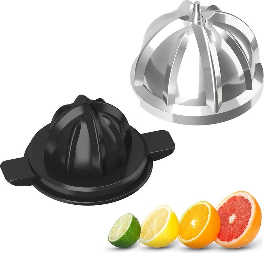 Lexium Store Citruspers elektrisch Wit Reserve Kegels BPA-vrij en Stabiel Accessoire voor Citruspers
