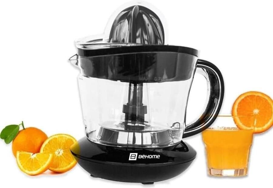 Lexium Store Citruspers elektrisch Zwart 700 ml Kunststof Citruspers met Tweeweg-Beweging Voor Thuisgebruik