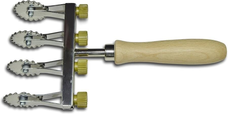 Lexium Store Elektrische pastamachine Zilver Verstelbare uitsteekvormpjes van roestvrij staal Voor ravioli en gevulde pasta