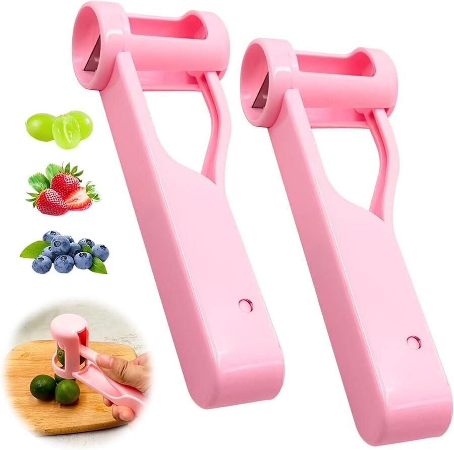 Lexium Store Fruitsnijder Roestvrijstaal Ergonomisch Ontwerp Voor Babyvoeding en Salades