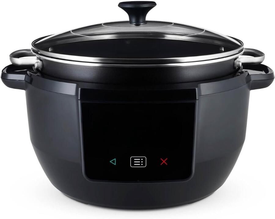 Lexium Store Lexium Slowcooker met Timer Programmeerbare slowcooker Elektrische slowcooker Digitale slowcooker Binnenpan Eten