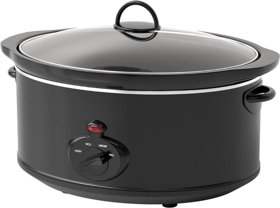 Lexium Store Lexium Slowcooker met Timer Programmeerbare slowcooker Elektrische slowcooker Digitale slowcooker Binnenpan Eten