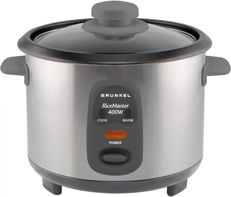 Lexium Store Multicooker RVS 0 6 L Antiaanbaklaag Rijstkoker met Warmhoudfunctie Voor 1-6 Personen