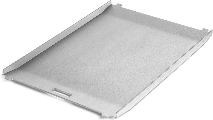 Lexium Store Plancha barbecue Roestvrijstaal 3 mm dikke grillplaat met hoge randen Vaatwasserbestendig en duurzaam Voor veelzijdig buiten koken