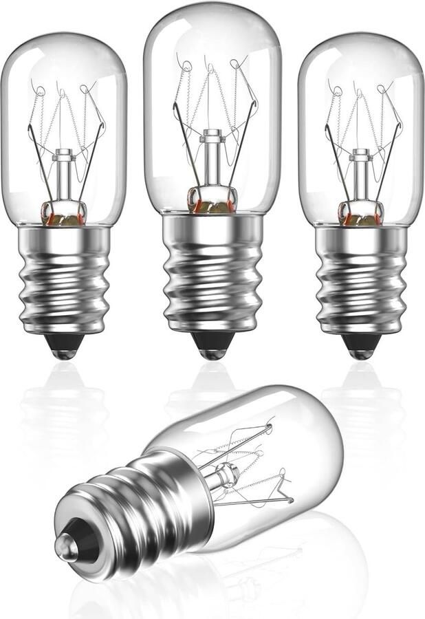 Lexium Store Zoutlamp Warm licht 15 Watt Hittebestendige E14 Gloeilamp Voor Oven en Koelkast