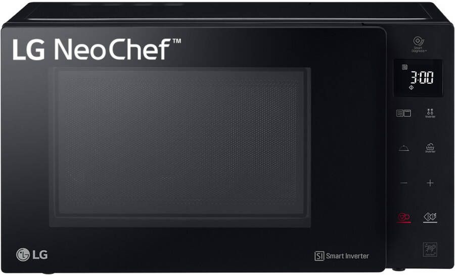 LG MH7235GPS Combi-magnetron -Zwart