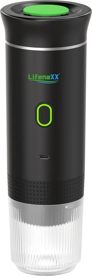 LifenaXX Espresso to go Draagbare Espresso Machine Oplaadbaar via USB-C Voor Capsules & Gemalen Koffie