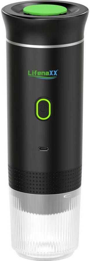 LifenaXX Espresso to go Draagbare Espresso Machine Oplaadbaar via USB-C Voor Capsules & Gemalen Koffie