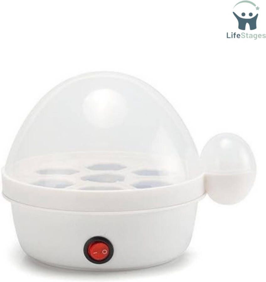 LifeStages Eierkoker Electrisch Geschikt Voor 7 Eieren 350 Watt