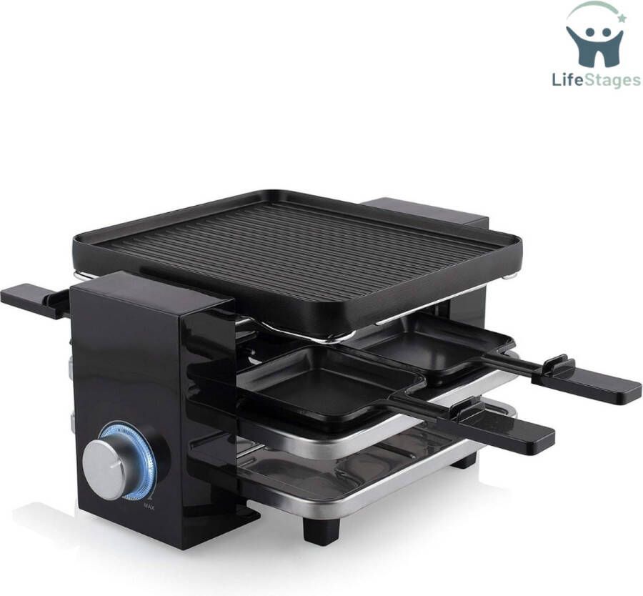 LifeStages Gourmetstel 4 Personen 2 Tot 4 Personen Gourmetstel 700 Watt