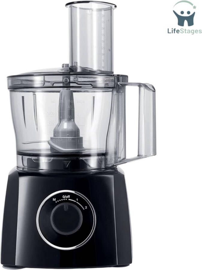 LifeStages Keukenmachines & Mixers Multitalent 3 Mixer En Keukenmachine Zwart