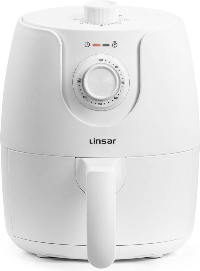 Linsar Camping Airfryer heteluchtfriteuse Met timer temperatuurregeling en automatische uitschakeling 1200 watt