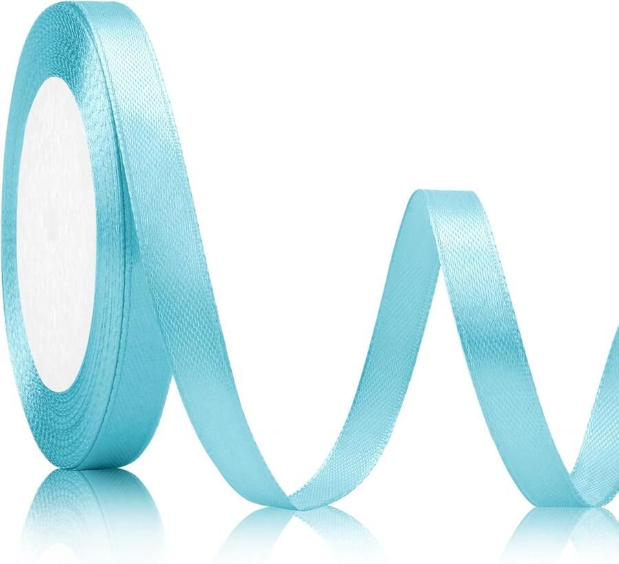 Lint 10 mm breed 23 meter blauw