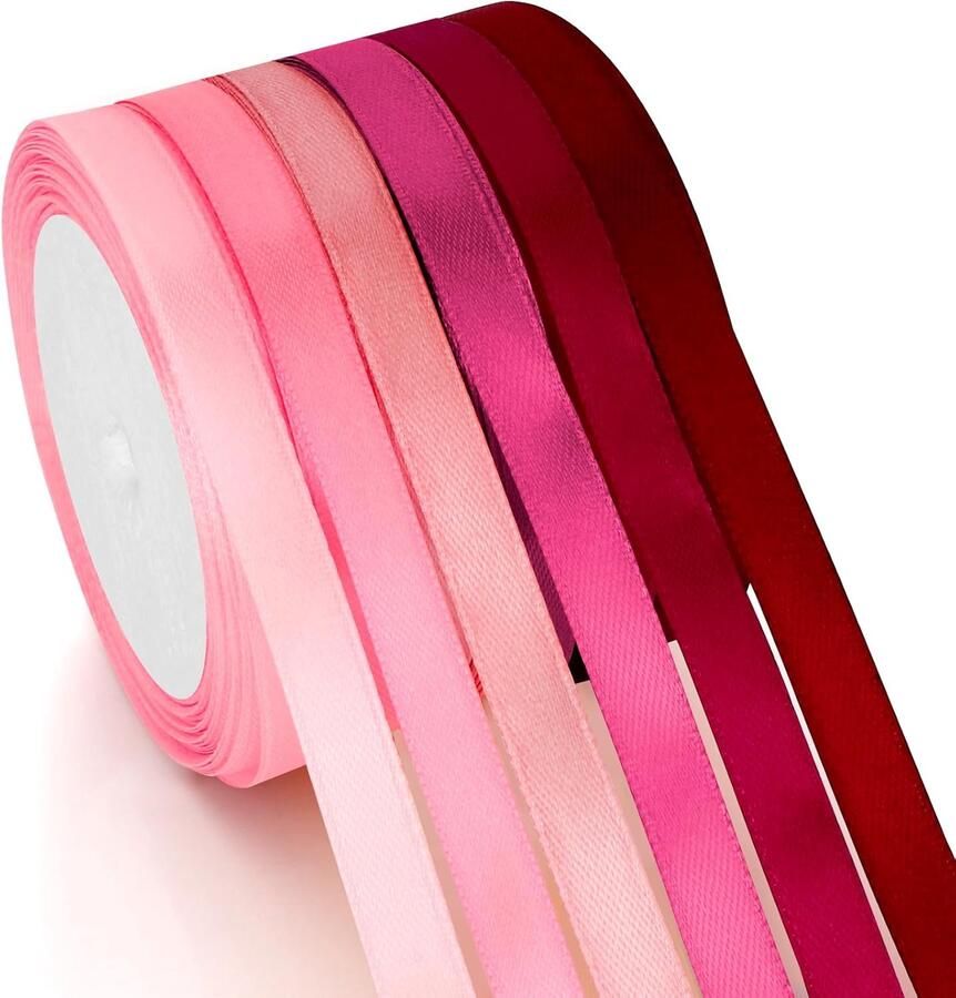 Lint 10 mm x 23 m 6 kleuren