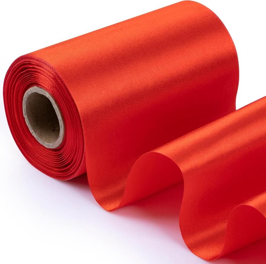 Lint 10 x 15 meter rood