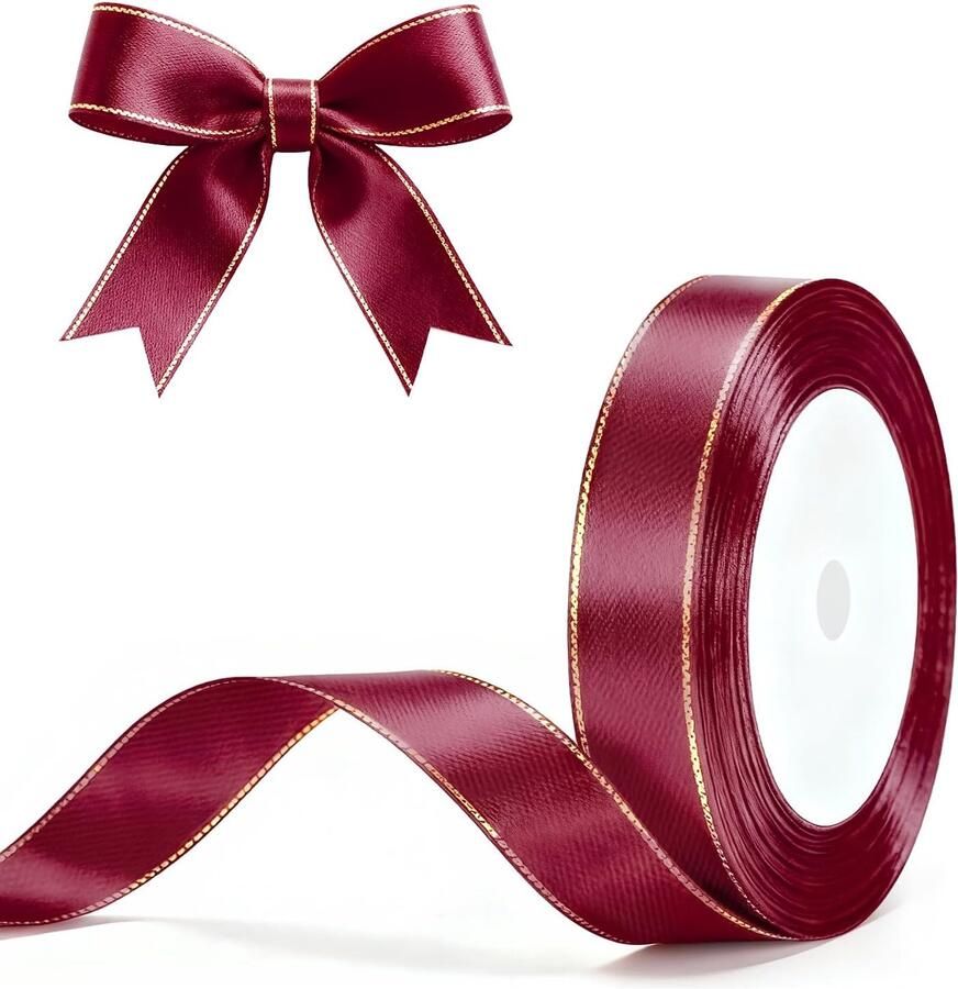 Lint 20 mm 22 meter voor versiering en cadeaus