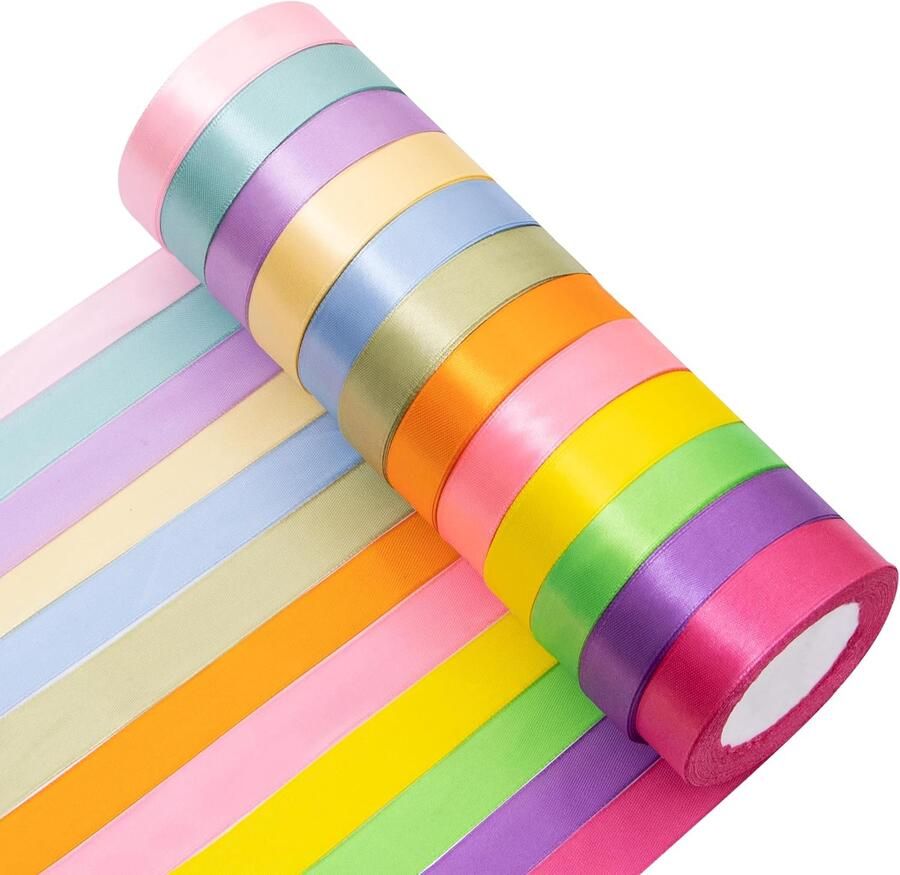 Lint 20 mm x 22 m 12 kleuren