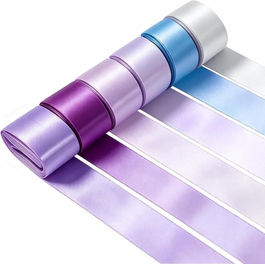 Lint 6 kleuren 50 mm x 10 m
