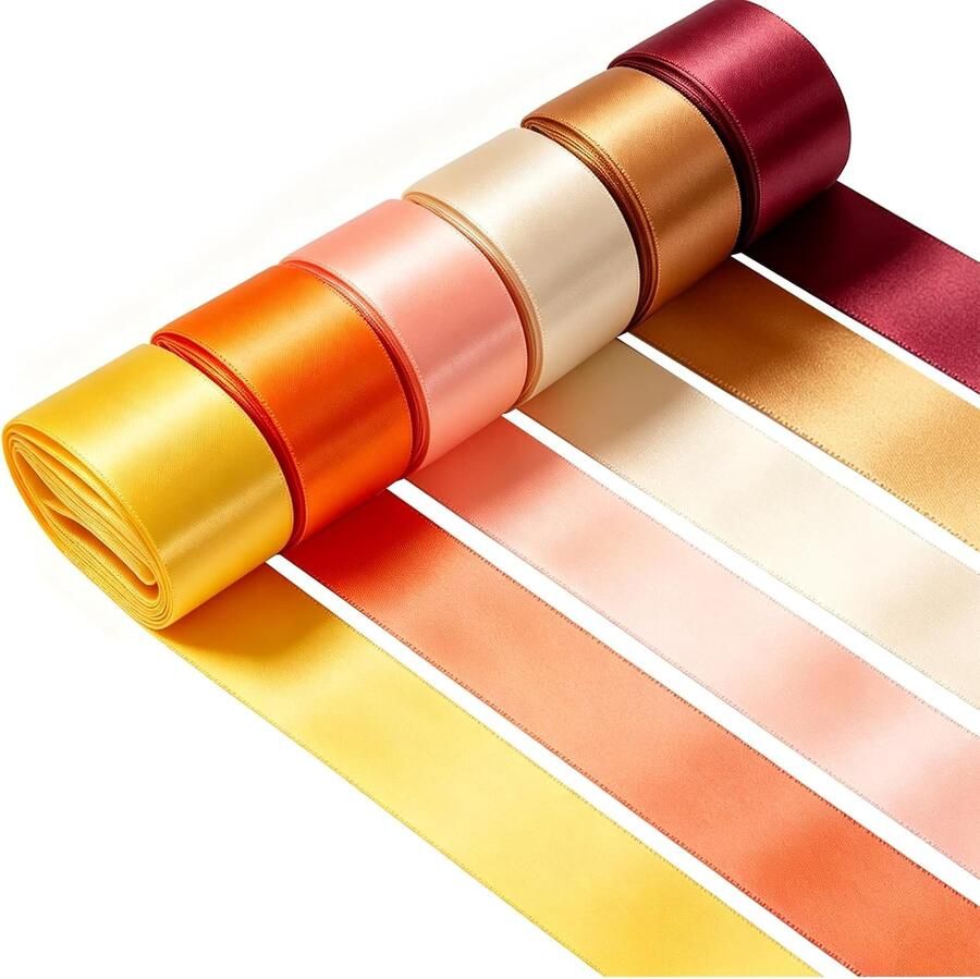 Lint 6 kleuren 50 mm x 10 m