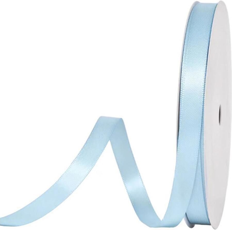 Lint 91 meter 10 mm breed dubbelzijdig blauw