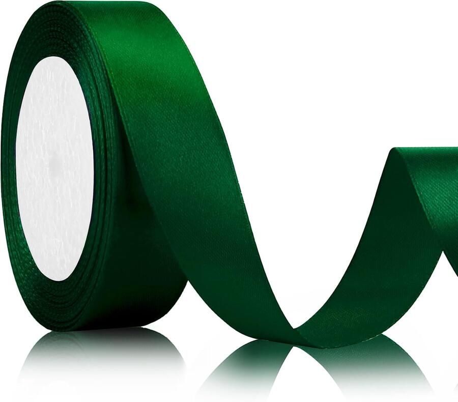 Lint groen 25 mm 22 meter breed