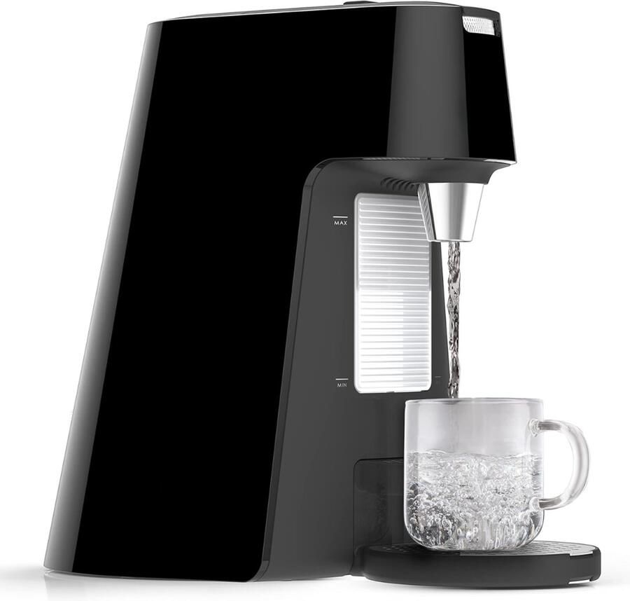 Lìon Heetwaterdispenser Instant Waterkoker Heetwater Dispensers Zwart 12cm x 11cm x 10cm