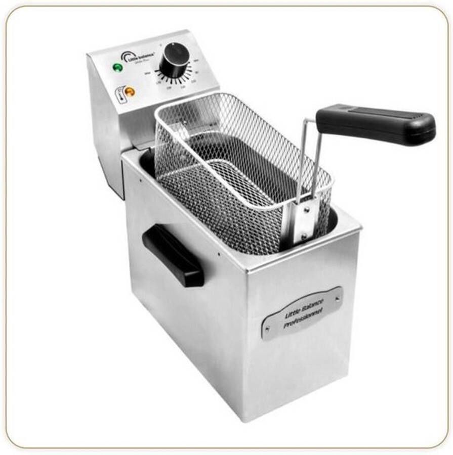 Little Balance 8481 My George Pro Semi-Professional Electric Fryer Capaciteit 4 L 3200 W All roestvrij staal