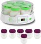 Little Balance 8487 Yoghurtmaker Inclusief 13 potjes timer LCD display vaatwasbestendig - Thumbnail 1