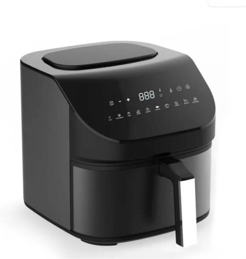 Little Balance 8704 Airfryer XXL mand inhoud 7 liter 1300 gram frites -10 programma's PFAS vrij - Foto 2