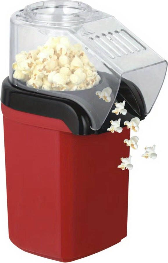 Livano Popcorn Machine Popcornmakers Mini Popcorn Machine Popcornpan Rood