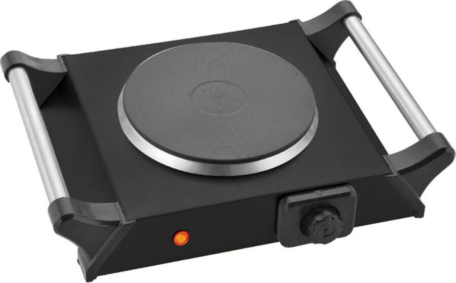 Livista Elektrische Kookplaat – 1 Branders – 1500W – Zwart – Compact en Krachtig