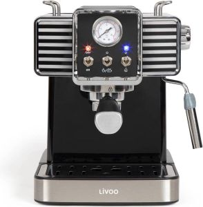 Livoo Art de Vivre espressomachine van DOD174 bruin