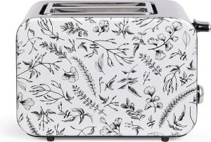 Livoo Broodrooster met bloemenprint DOD170FL