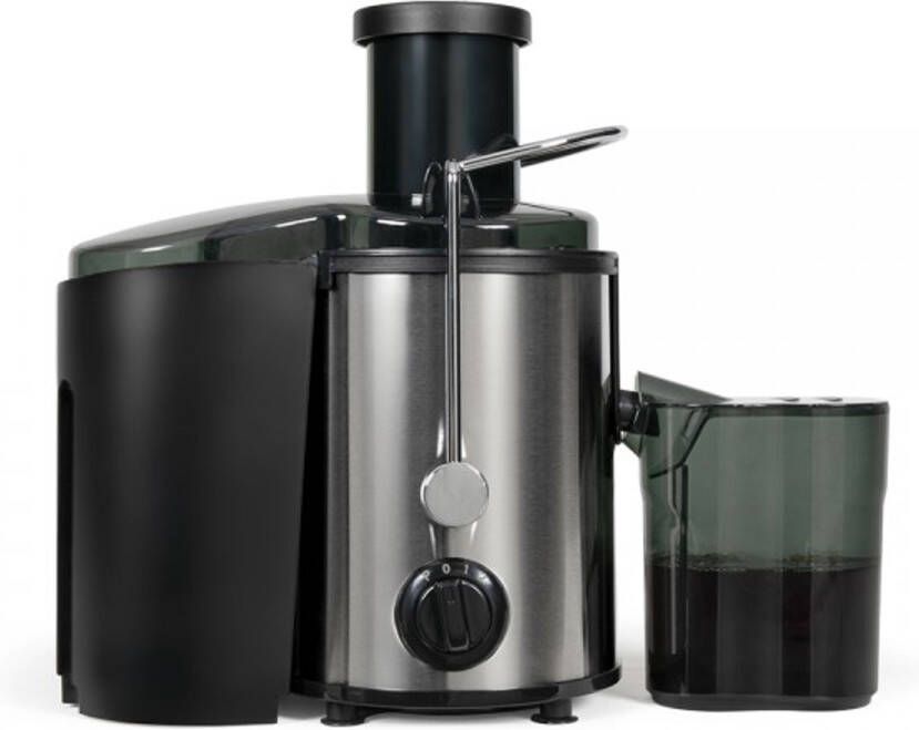 Livoo feel good moments Livoo Sapcentrifuge – Juicer voor groenten en fruit 1000W – RVS & Zwart – 1 5L 2 Snelheden + Pulsfunctie