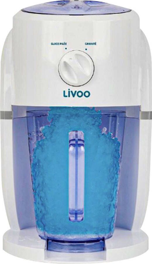 Livoo Ice Crusher Slush Puppy Maker Machine Ijscrusher Ijsmachine Ice Breaker Transparant Inclusief Ijskan