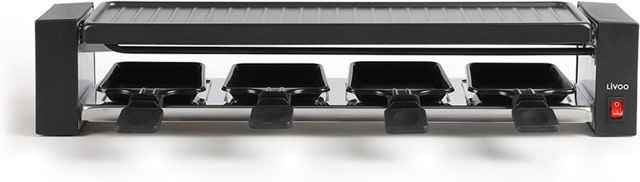 Livoo 800w 4 persoons raclette grill doc259