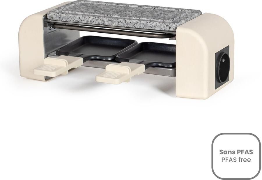 Livoo Aansluitbare raclettegrill DOC310C 2 personen 450 W Automatische thermostaat