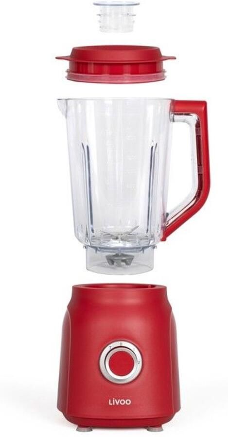 Livoo Blender 1 5 L DOP242R Chili rood