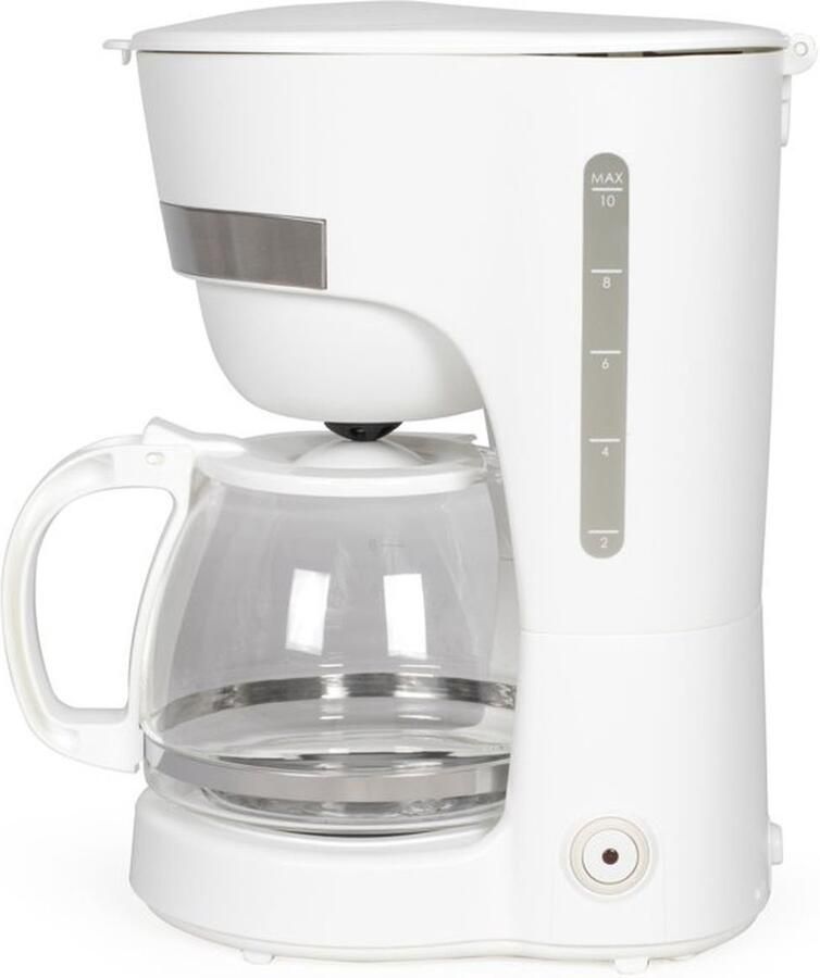 Livoo Elektrisch koffiezetapparaat DOD200W 750W 1 25L 10 tot 12 kopjes Wit