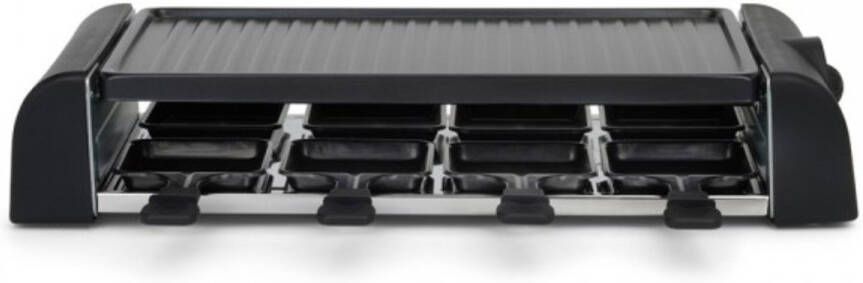 Livoo Racletteapparaat voor 8 personen DOC312 1300W 8 personen Uitneembare antiaanbakgrillplaat Regelbare thermostaat