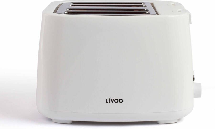 Livoo Toaster DOD167W – Broodrooster Wit - Foto 1