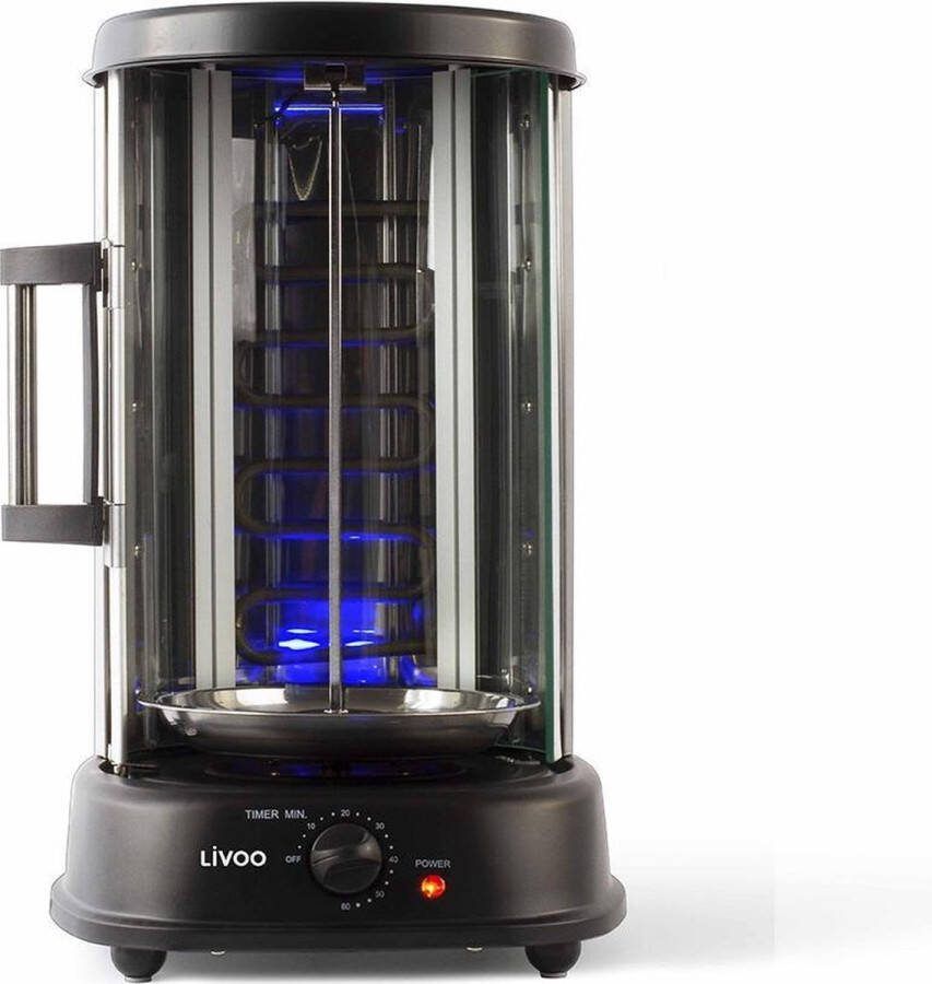 Livoo Grill verticaal 21 L 1500 W zwart