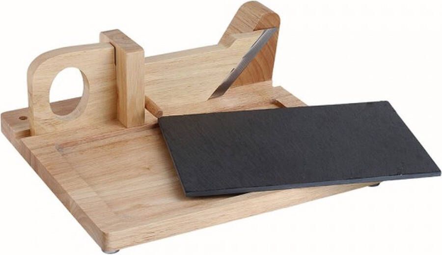 Livoo Worst guillotine Worstsnijden Worst snijplank Eenvoudig snijden Borrelplank en snijplank in één - Foto 2